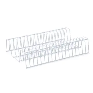 HENDI Rek voor 18 groentesnijder messen – vaatwasmachinebestendig – 400x250x90 mm