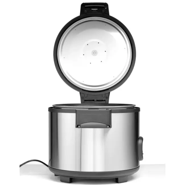 HENDI Rijstkoker – Profi Line – 5,4L – Warmhoudfunctie – Inclusief Accessoires