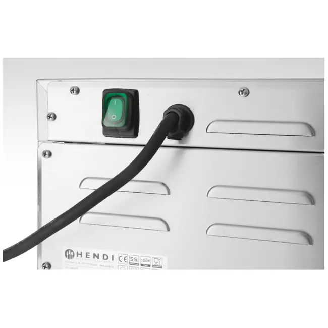 HENDI Lage temperatuur oven – nauwkeurige controle – energiezuinig – 495x690x x(H)413 mm