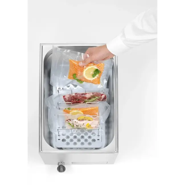 HENDI Sous-vide systeem – 20L – RVS – Precisie thermostaat – Inclusief inzet – 230V/600W
