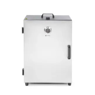 HENDI Rookoven elektrisch 1600 W van RVS met 3 roosters en haken
