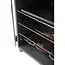 HENDI Elektrische rookoven – roestvast staal – instelbare temperatuur – 3 roosters – 540x380x725 mm
