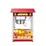 HENDI Popcornmachine – gehard glas – aluminiumlegering – 1500W – rood