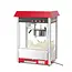 HENDI Popcornmachine – gehard glas – aluminiumlegering – 1500W – rood