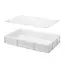 HENDI Deksel voor pizzadeegdoos – GN 1/1 – BPA-vrij – Wit – 530x325x20 mm