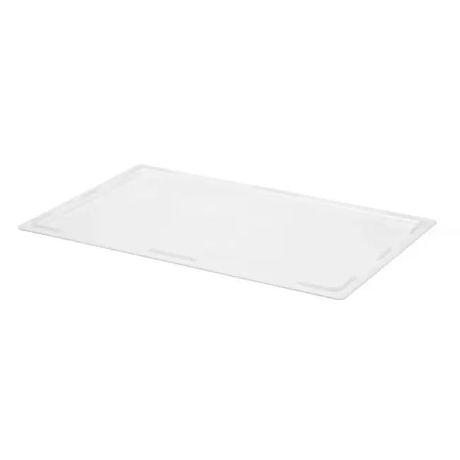HENDI Deksel voor pizzadeegdoos – GN 1/1 – BPA-vrij – Wit – 530x325x20 mm