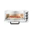 HENDI Compacte pizzaoven – vuurstenen vloer – 350°C – timer 120 min – zilver – 230V/2000W