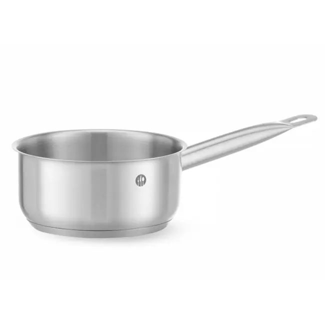 HENDI Steelpan – zonder deksel – 4,9L – gesatineerde afwerking – koelblijvende handgrepen – inductie geschikt