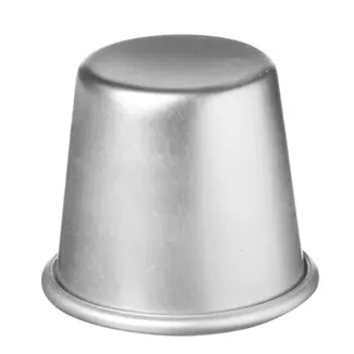 Hendi Babavorm - Met gekraalde rand - Aluminium - Ø70x(H)68mm