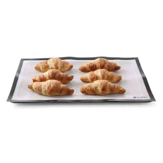 HENDI Anti-aanbak bakmat siliconen – 600x400 mm – vaatwasser- en ovenbestendig