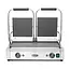HENDI Dubbele contactgrill – geribd en glad – 230V/3600W – 570x395x510 mm