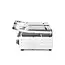 HENDI Dubbele contactgrill – geribd en glad – 230V/3600W – 570x395x510 mm