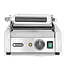 Hendi Enkel contactgrill - geribd boven en onder - 230V/1800W - 310x426x510 mm