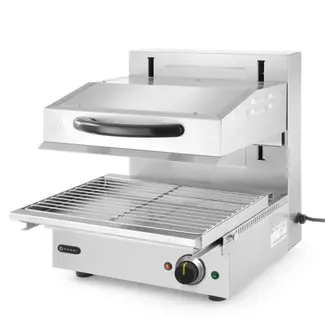 HENDI Lift Salamander – variabele hoogte – roestvrij staal – 485x525x537 mm – 230V/2800W HENDI Lift Salamander – variabele hoogte – roestvrij staal – 485x525x537 mm – 230V/2800W