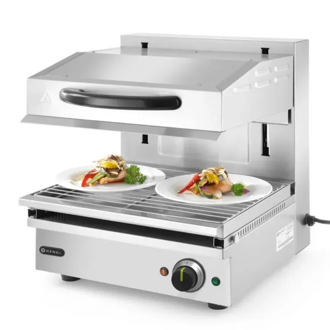 HENDI Lift Salamander – variabele hoogte – roestvrij staal – 485x525x537 mm – 230V/2800W