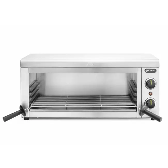 HENDI Salamander Grill – Roestvrij staal – 4 niveaus – 50-300°C – Wandmontage