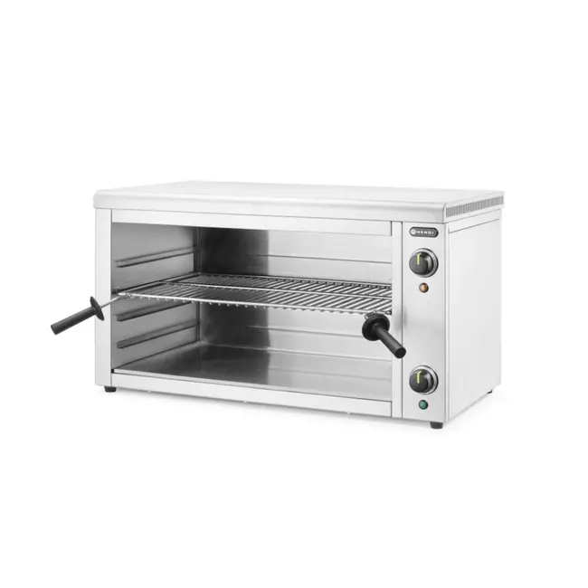 HENDI Salamander grill – 230V/3600W – 4 roosterhoogtes – roestvast staal – 800x633x453 mm