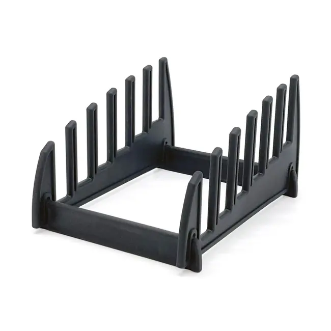 HENDI Snijplankenrek – Voor 6 Planken – Zwart – 320x230x160 mm – Polypropyleen