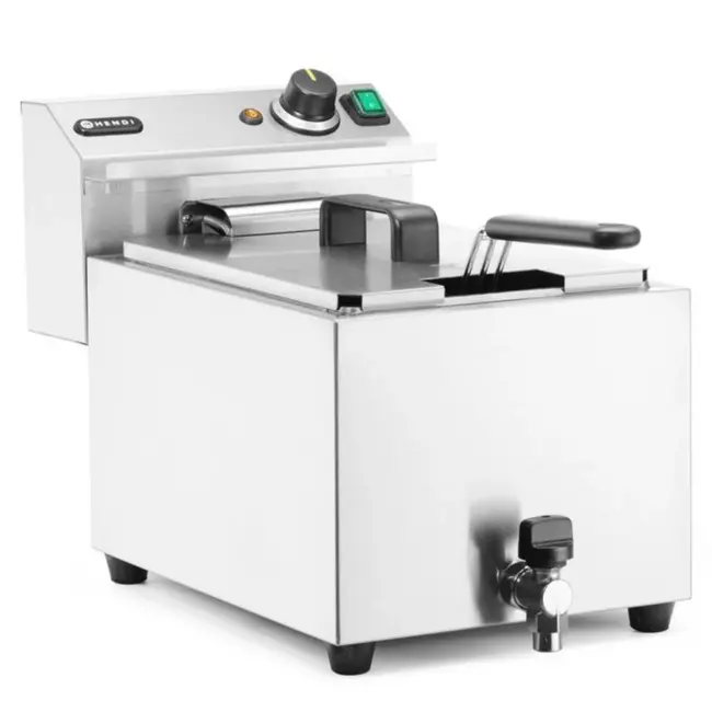 Hendi Profi Line friteuse - 10L - 400V - 6600W - met aftapkraan