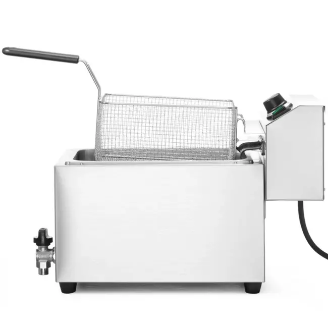HENDI Profi Line friteuse – 10L – 400V – 6600W – met aftapkraan
