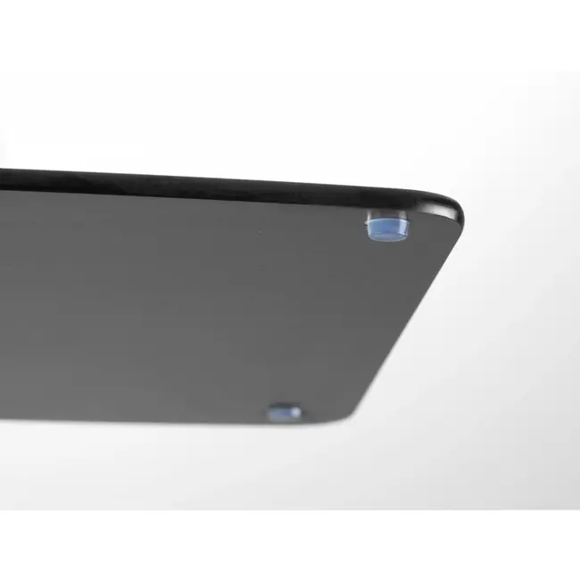 HENDI Zwarte snijplank – houtvezelcomposiet – antislip – vaatwasmachinebestendig – 370x275x6 mm