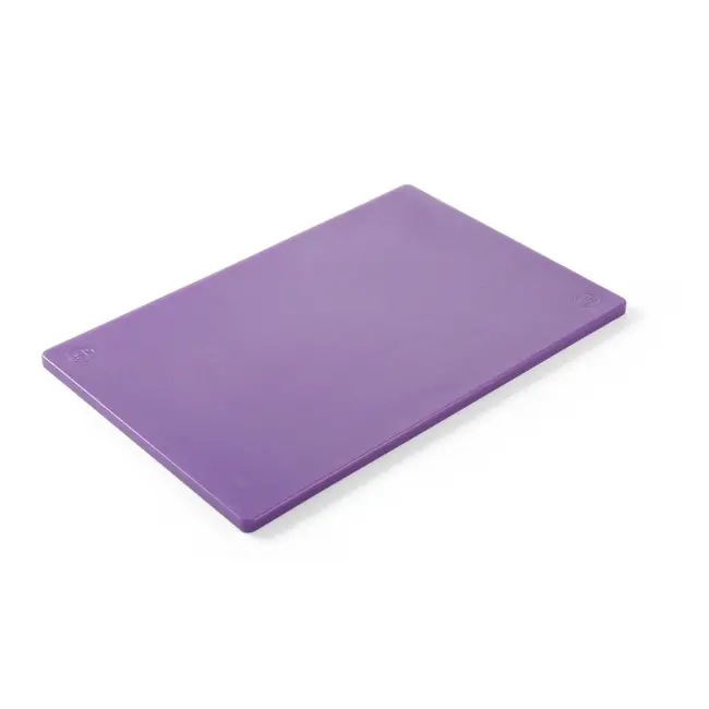 HENDI Snijplank – HACCP-gecertificeerd – Dubbelzijdig – Paars – 450x300 mm