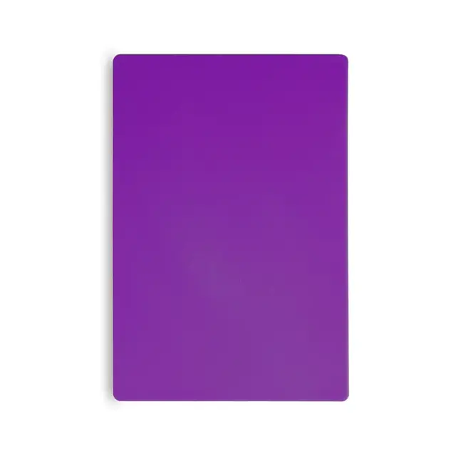 HENDI Snijplank – HACCP-gecertificeerd – Dubbelzijdig – Paars – 450x300 mm