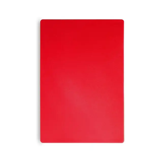 HENDI Rode HACCP snijplank – HDPE kunststof – 450x300 mm – vaatwasmachinebestendig