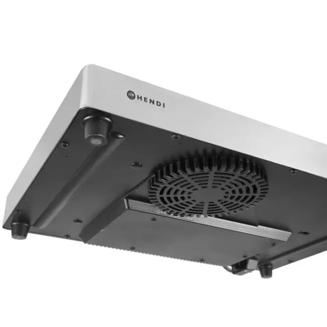HENDI Inductie warmhoudplaat – keramisch glas – digitaal display – 455x333x65 mm – 230V/800W