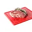 HENDI Grote snijplank – HACCP-gecertificeerd – HDPE kunststof – 600x400 mm – rood