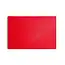 HENDI Grote snijplank – HACCP-gecertificeerd – HDPE kunststof – 600x400 mm – rood