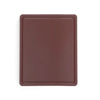 HENDI Snijplank HACCP – Gastronorm 1/2 – Bruin – 325x265 mm – HDPE kunststof