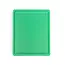 HENDI Snijplank HACCP – Gastronorm 1/2 – Groen – 325x265 mm – HDPE – Dubbelzijdig