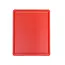 HENDI Rode HACCP snijplank – sapgeul – dubbelzijdig – 325x265 mm