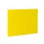 HENDI Gele snijplank – HACCP GN1/1 – 530x325x10 mm – LDPE – Dubbelzijdig gebruik