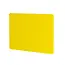 HENDI Gele snijplank – HACCP GN1/1 – 530x325x10 mm – LDPE – Dubbelzijdig gebruik