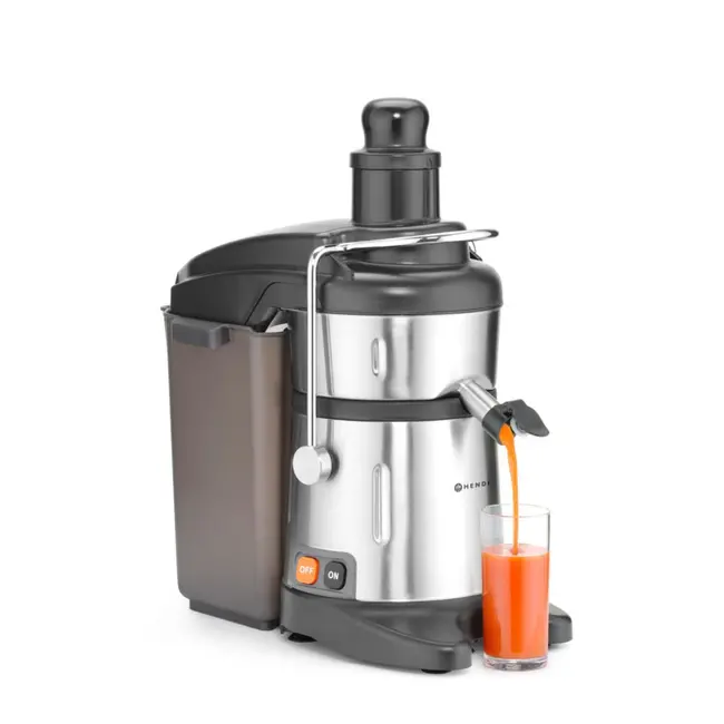 HENDI Krachtige sapcentrifuge – 7L pulpcontainer – 3000 RPM – roestvrij staal – 120 kg/uur