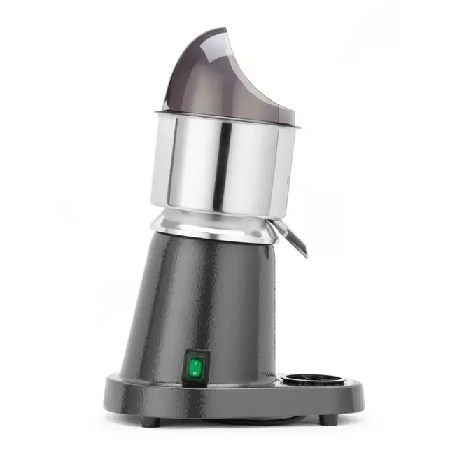 HENDI Elektrische citruspers – roestvrij staal – 3 verwisselbare kegels – vaatwasmachinebestendig – 1500 t/min