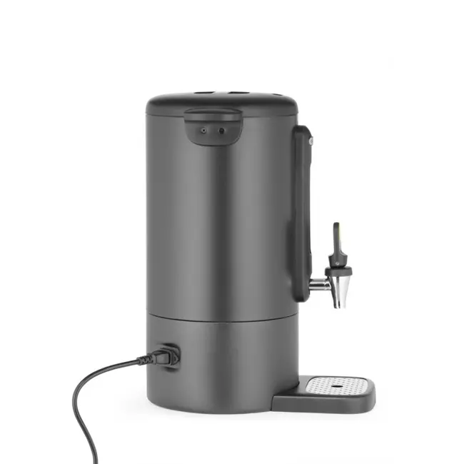 HENDI Percolator – 7L – matzwart – non-drip kraan – waterniveau-indicator – automatisch warmhouden
