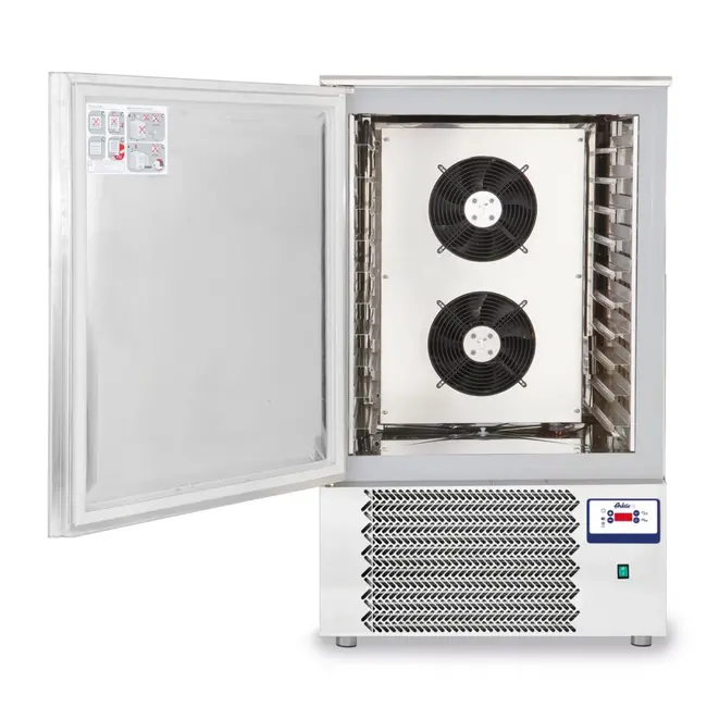 Arktic Snelkoeler en vriezer – 10 x GN 1/1 – roestvrij staal – digitaal display – 755x765x1303 mm