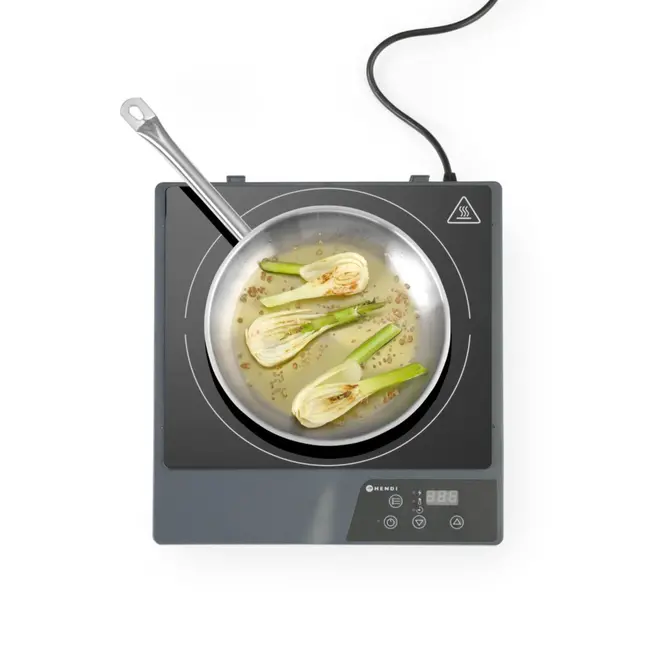 HENDI Inductiekookplaat – digitaal instelbaar – snelle reactie – 1800W – 230V