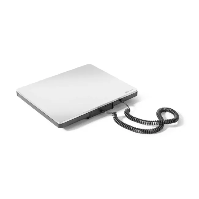 HENDI Digitale weegschaal – hoge nauwkeurigheid – roestvrij staal – 200 kg – LCD-display