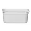 Hendi Gastronormbak - polycarbonaat - 5,7L - wit - 325x176x150mm