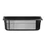 Hendi Gastronorm container - polycarbonaat - zwart - 4L - 325x176x100mm