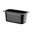 Hendi Gastronorm container - polycarbonaat - 5,7L - zwart - 325x176x150mm