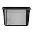 Hendi Gastronorm container - polycarbonaat - 7,8L - zwart - 325x176x200mm