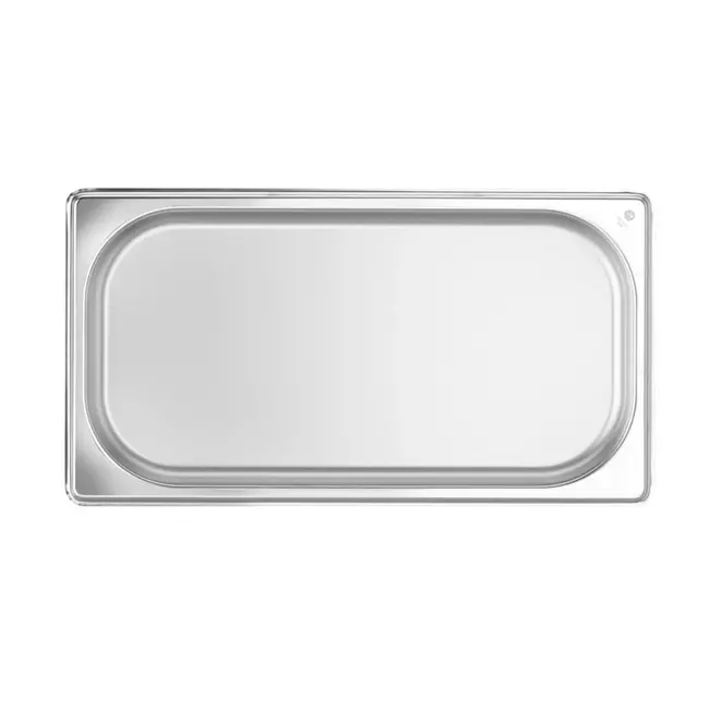 HENDI GN container 1/3 – lichtgewicht – roestvrij staal – 0,8L – 325x176x20 mm