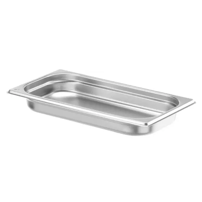 HENDI GN-container 1/3 – Budget Line – 1,5L – 325x176x40 mm – lichtgewicht roestvrij staal