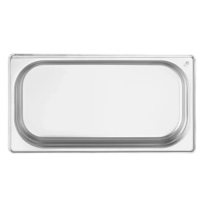 HENDI GN-container 1/3 – Budget Line – 1,5L – 325x176x40 mm – lichtgewicht roestvrij staal