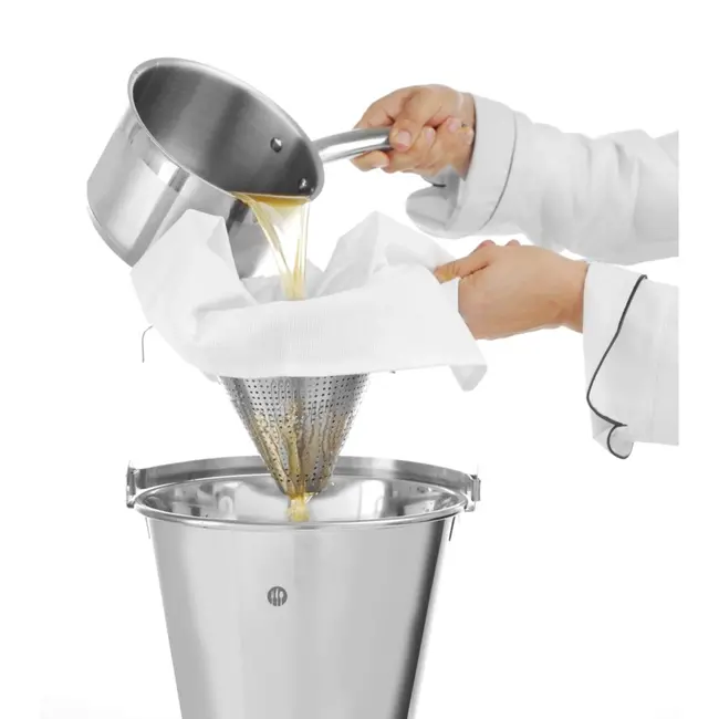 HENDI Passeerdoek – 100% Katoen – Wasbaar tot 95°C – 700x700 mm